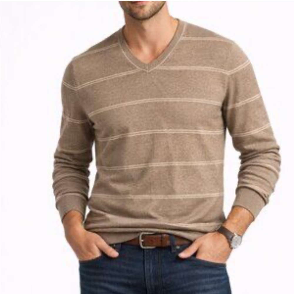 Banana Republic Sweater XL Merino Wool Brown
